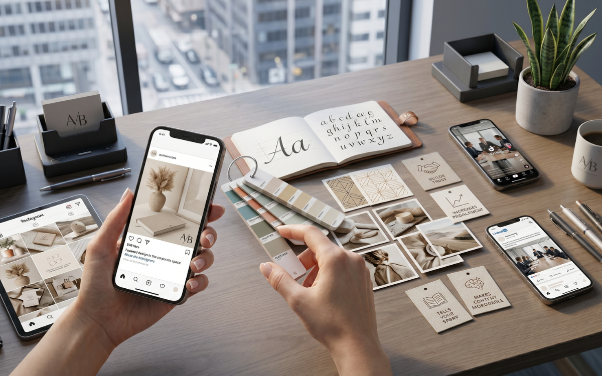 How Social Media Design Services Help Businesses Build Stronger Brands